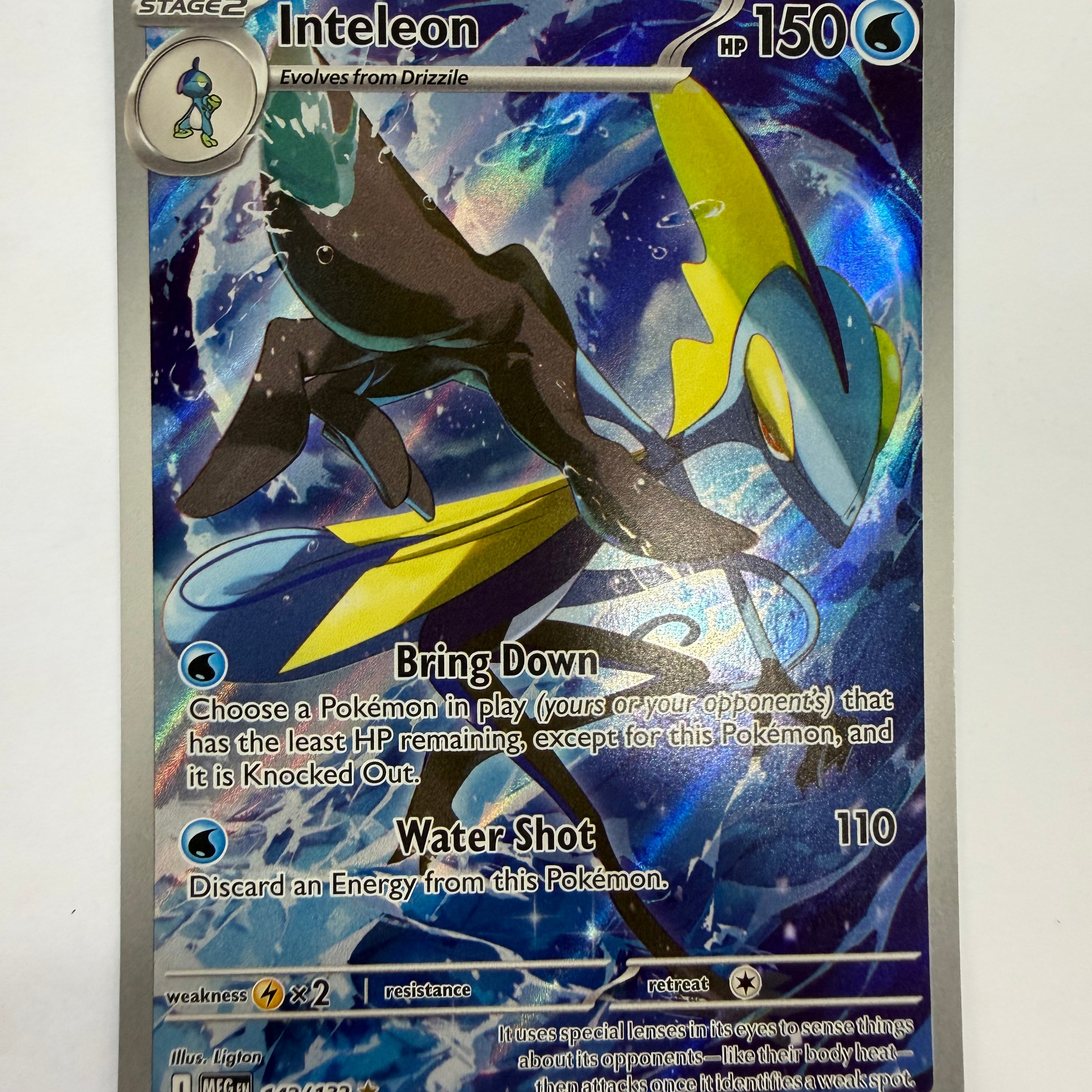Pokémon TCG - Mega Evolution Inteleon 142/132 NM