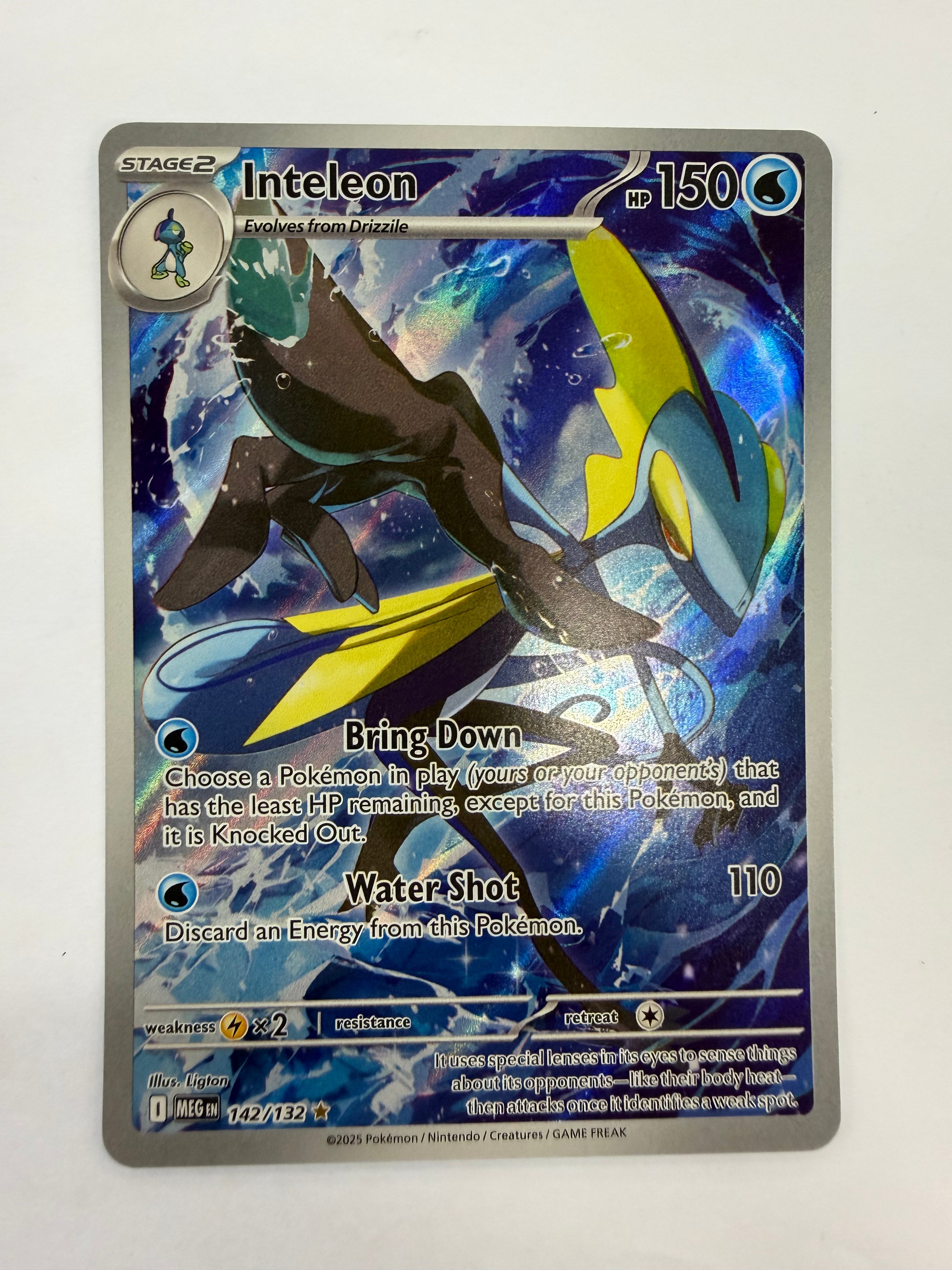 Pokémon TCG - Mega Evolution Inteleon 142/132 NM