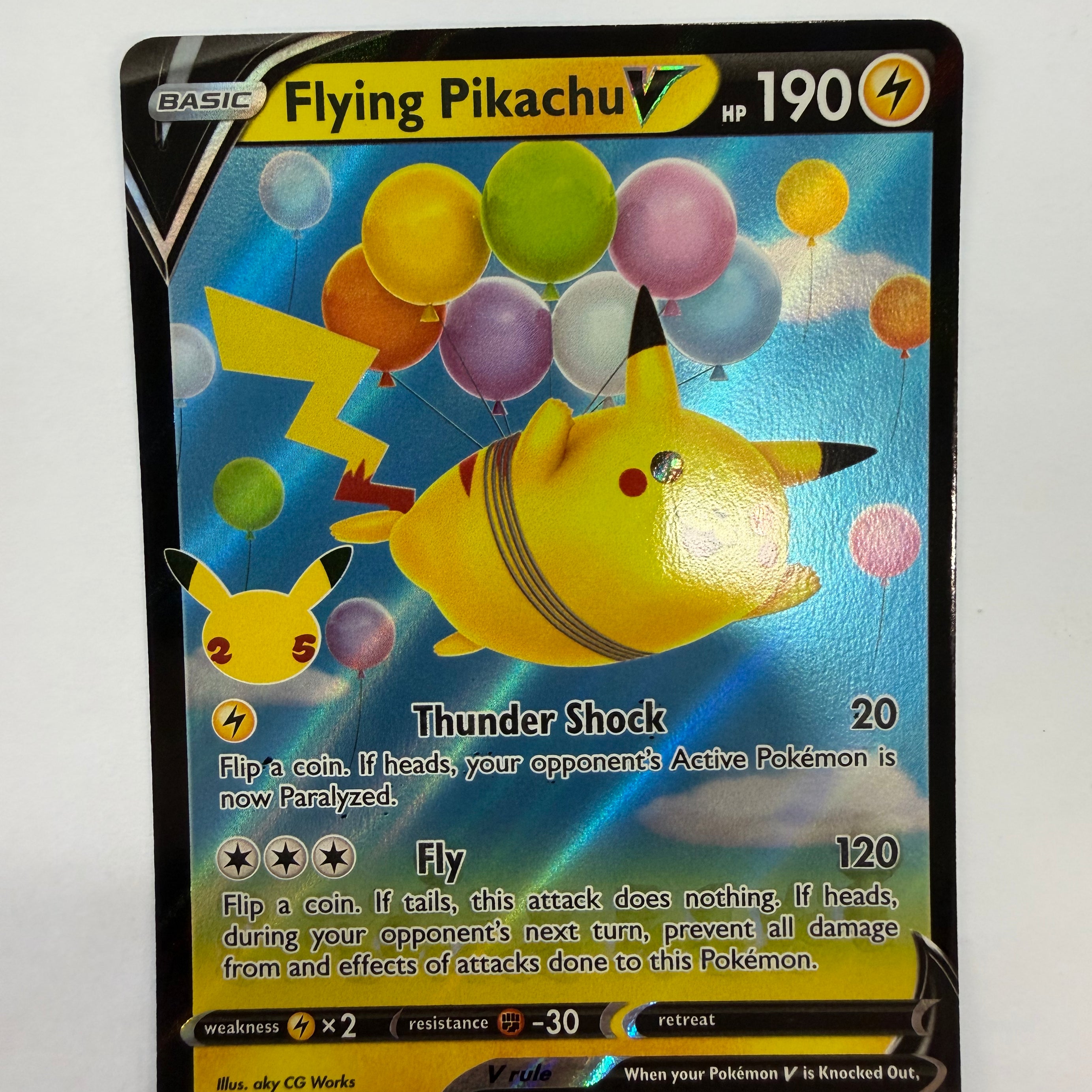 Pokémon TCG - Celebrations Flying Pikachu V 005/025 NM