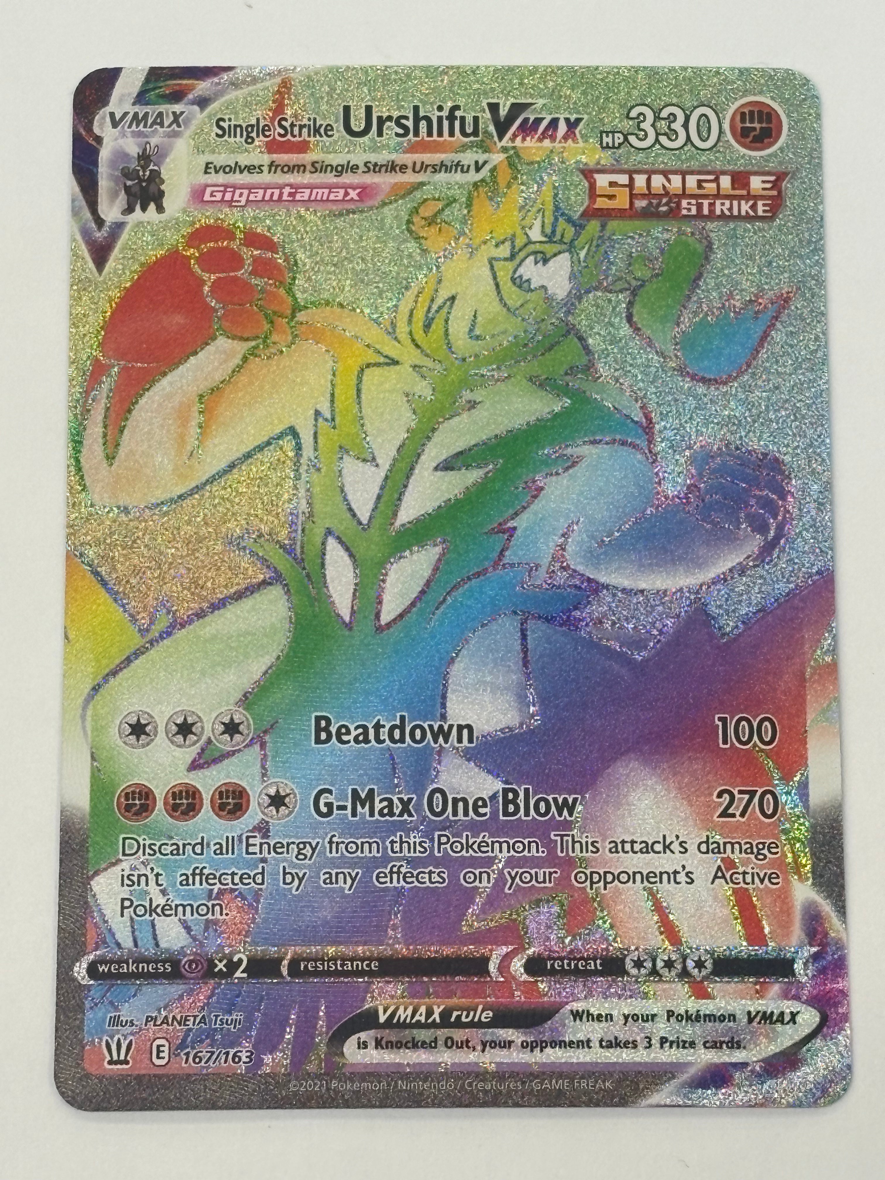 Pokémon TCG - Battle Styles Single Strike Urshifu VMAX 167/163 NM