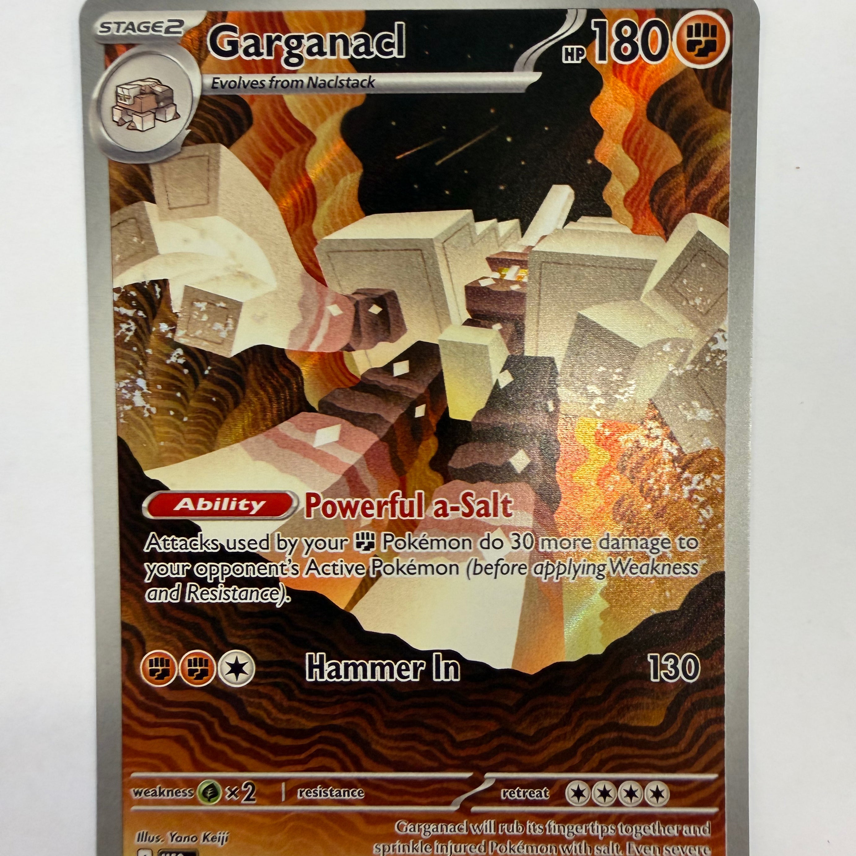 Pokémon TCG - Mega Evolution Garganacl 146/132 NM