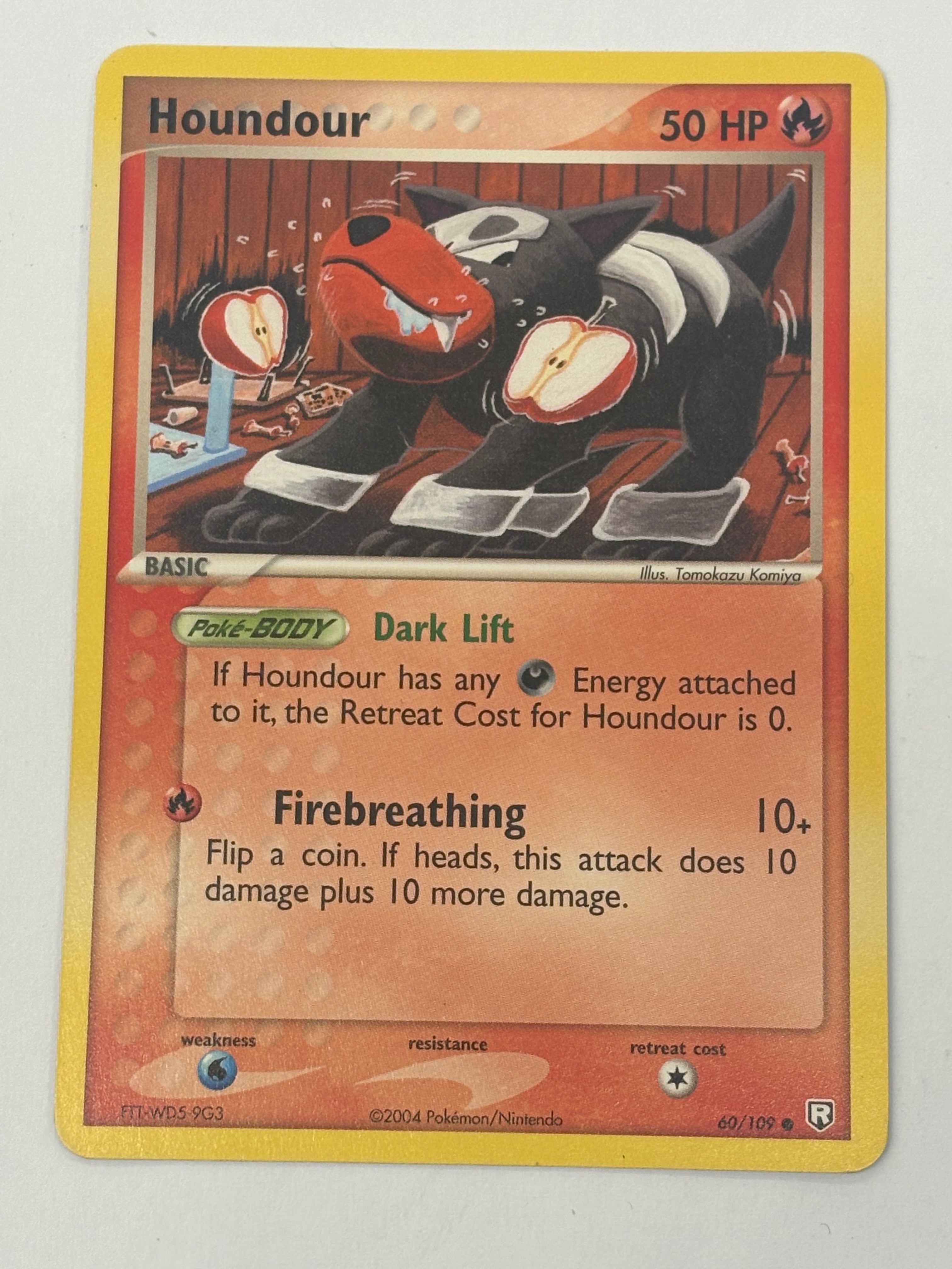 Pokémon TCG - EX Team Rocket Returns Houndour 60/109 NM