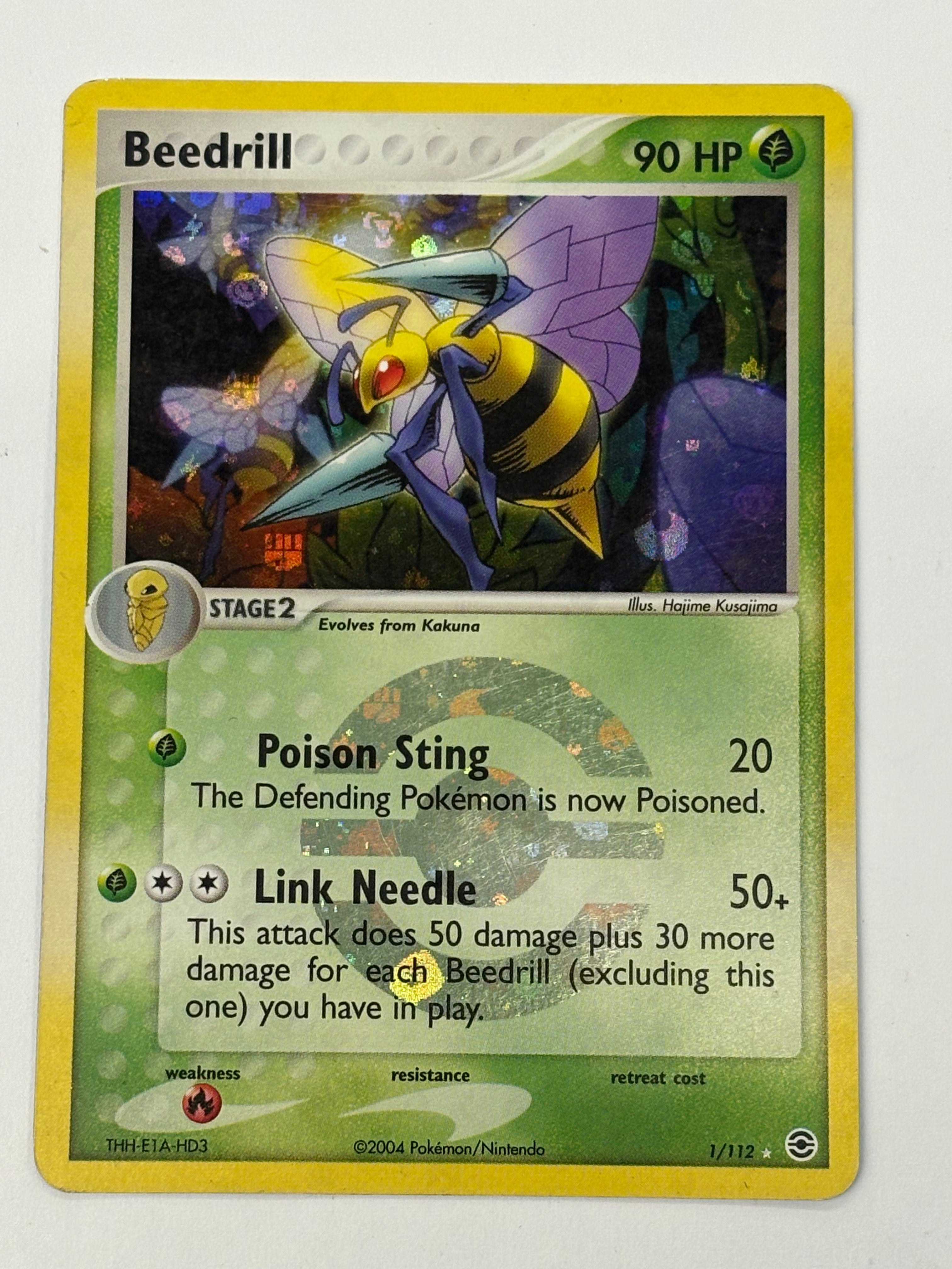 Pokémon TCG - EX FireRed & LeafGreen Beedrill 1/112 NM
