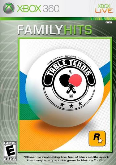 Xbox 360 Table Tennis Video Game