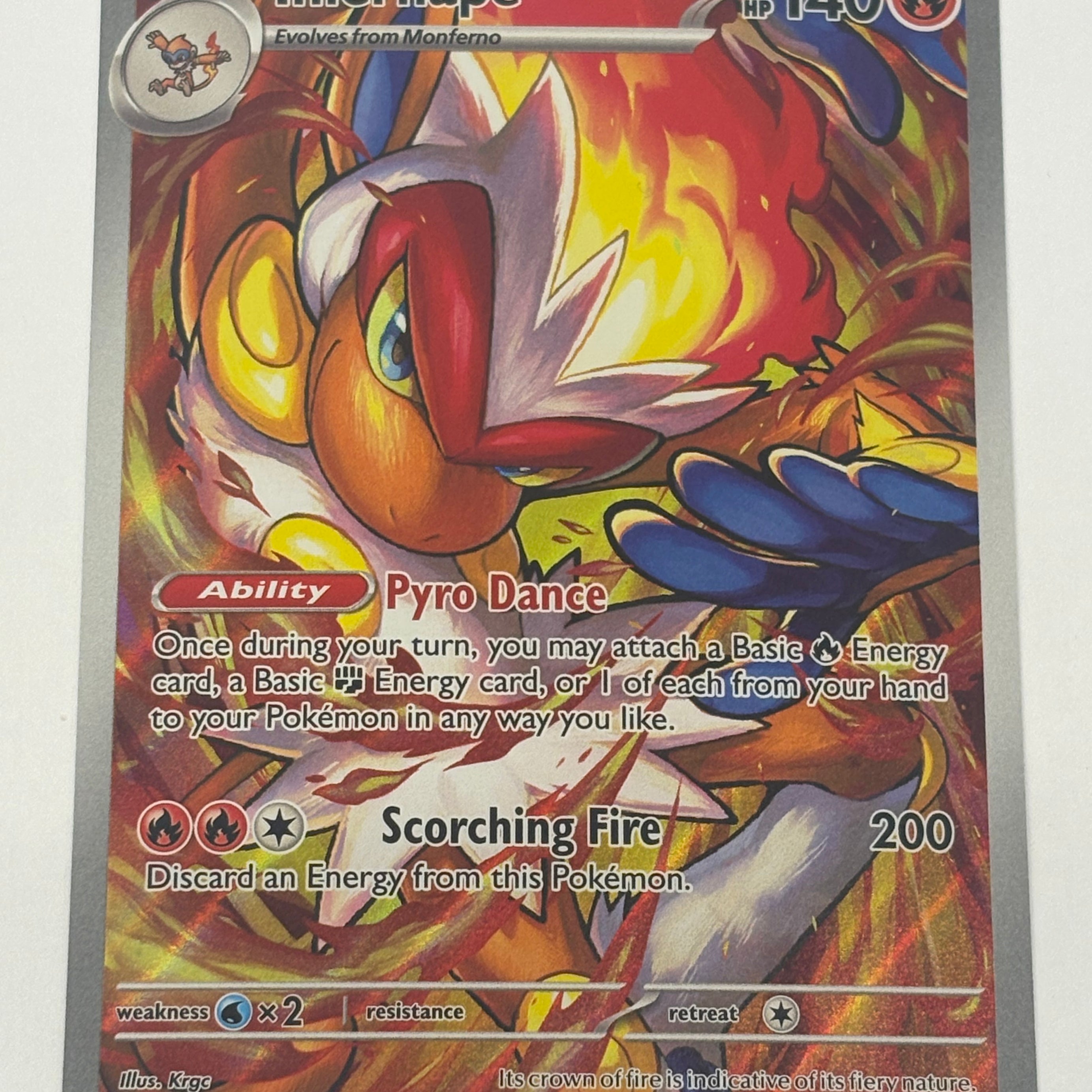 Pokémon TCG - Twilight Masquerade Infernape 173/167 NM