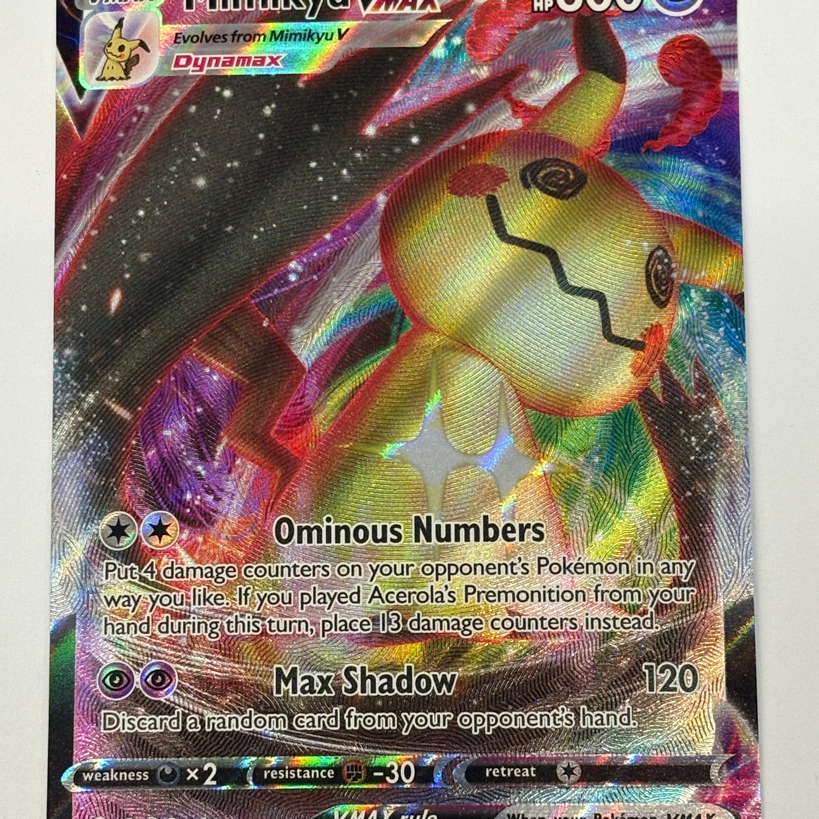Pokémon TCG - Brilliant Stars Mimikyu VMAX 069/172 NM