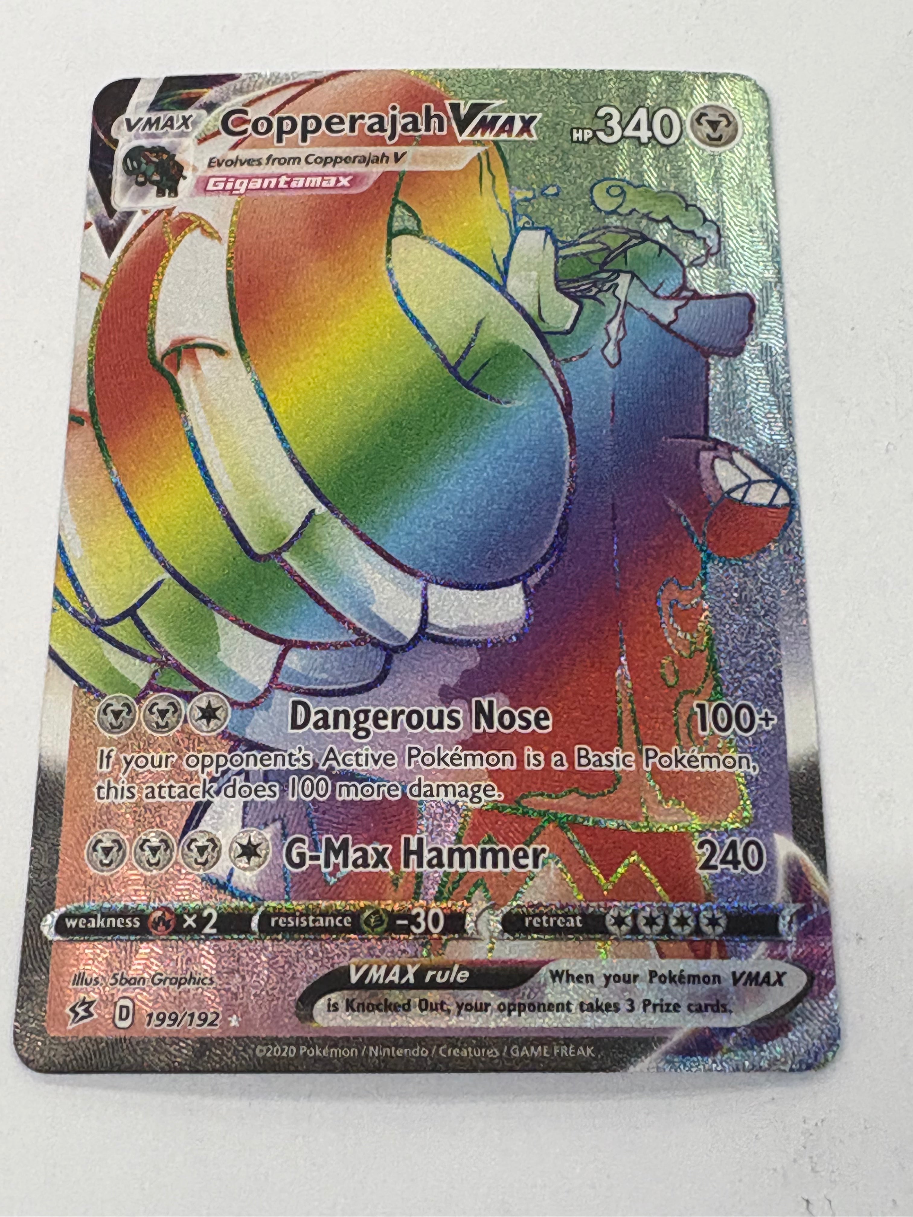 Pokémon TCG - Vivid Voltage Copperajah VMAX 199/192 NM