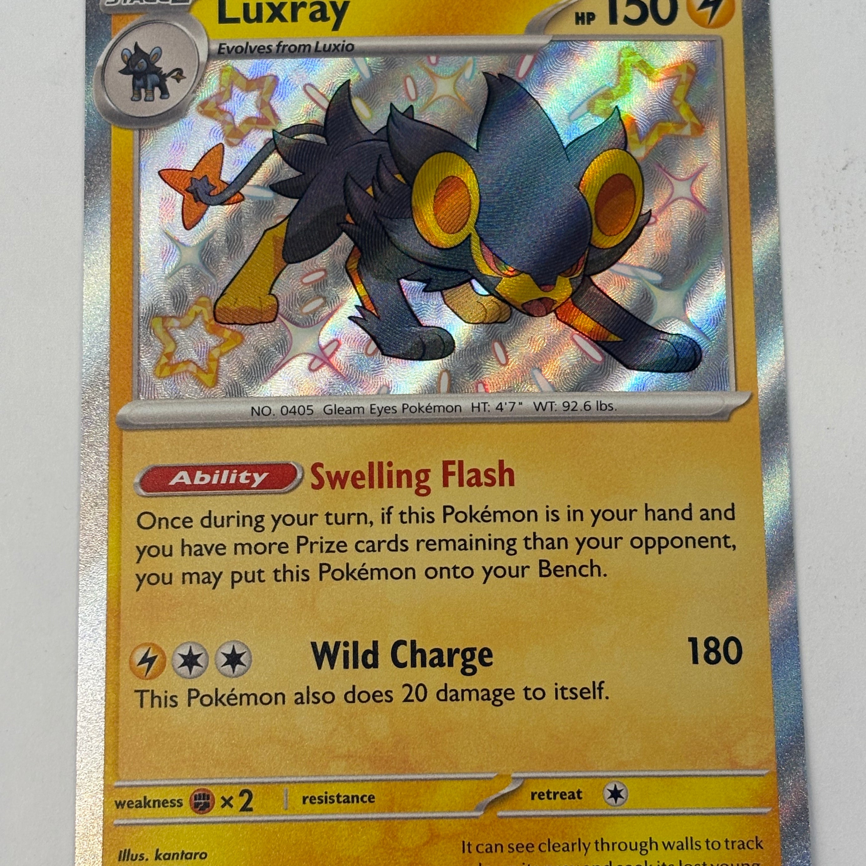 Pokémon TCG - Paldean Fates Luxray 137/091 NM
