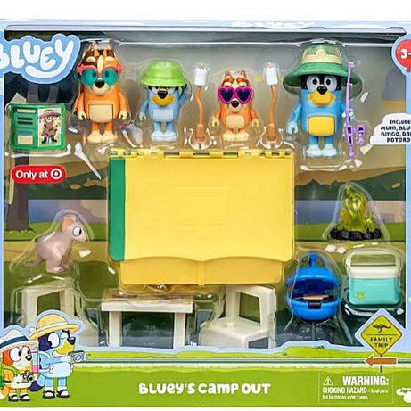 Moose Bluey's Camp Out Target Exclusive Playset