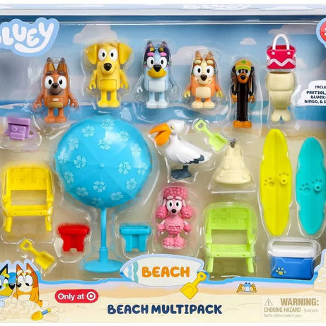 Moose Bluey Beach Pack Target Exclusive Playset