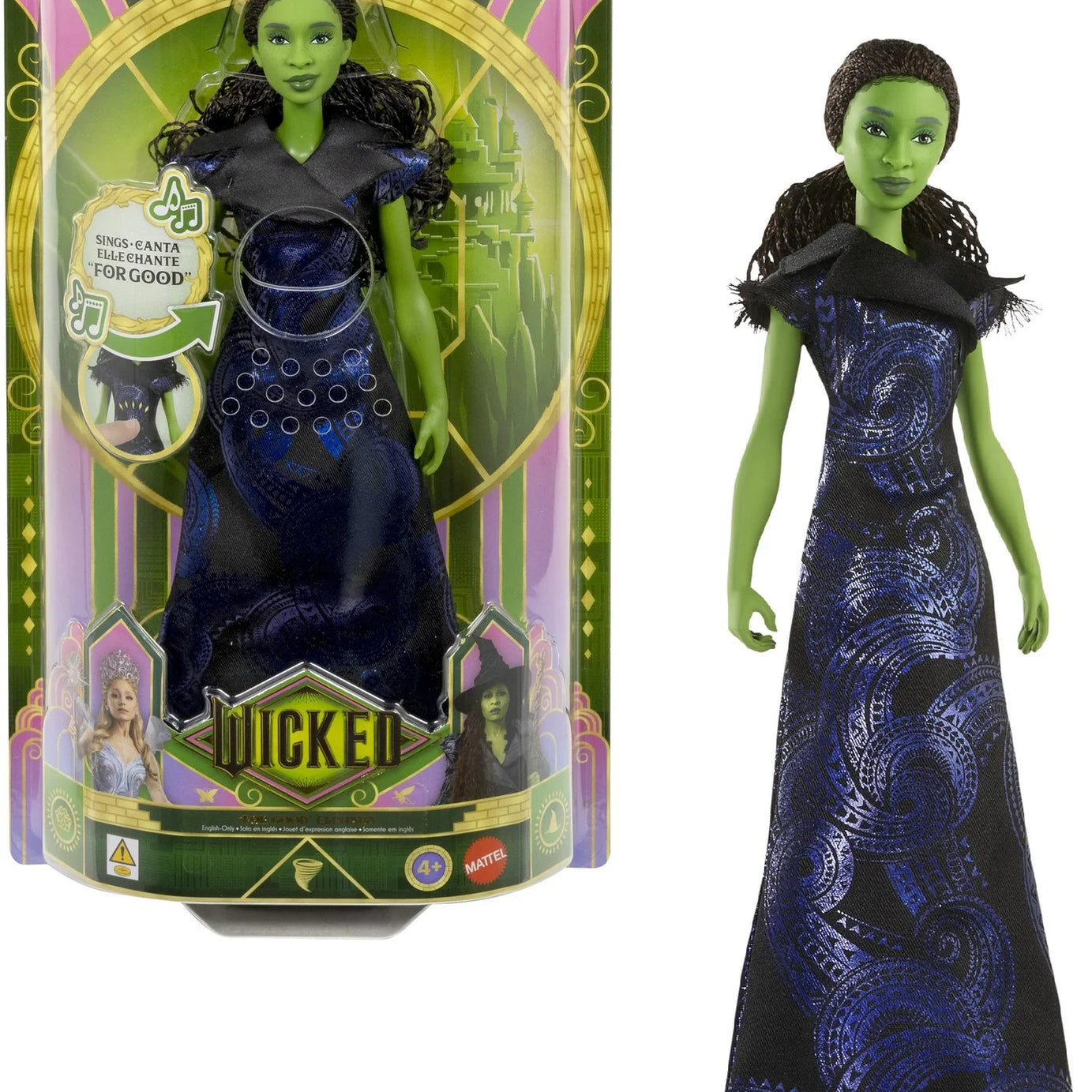 Mattel Wicked "For Good" Elphaba Doll