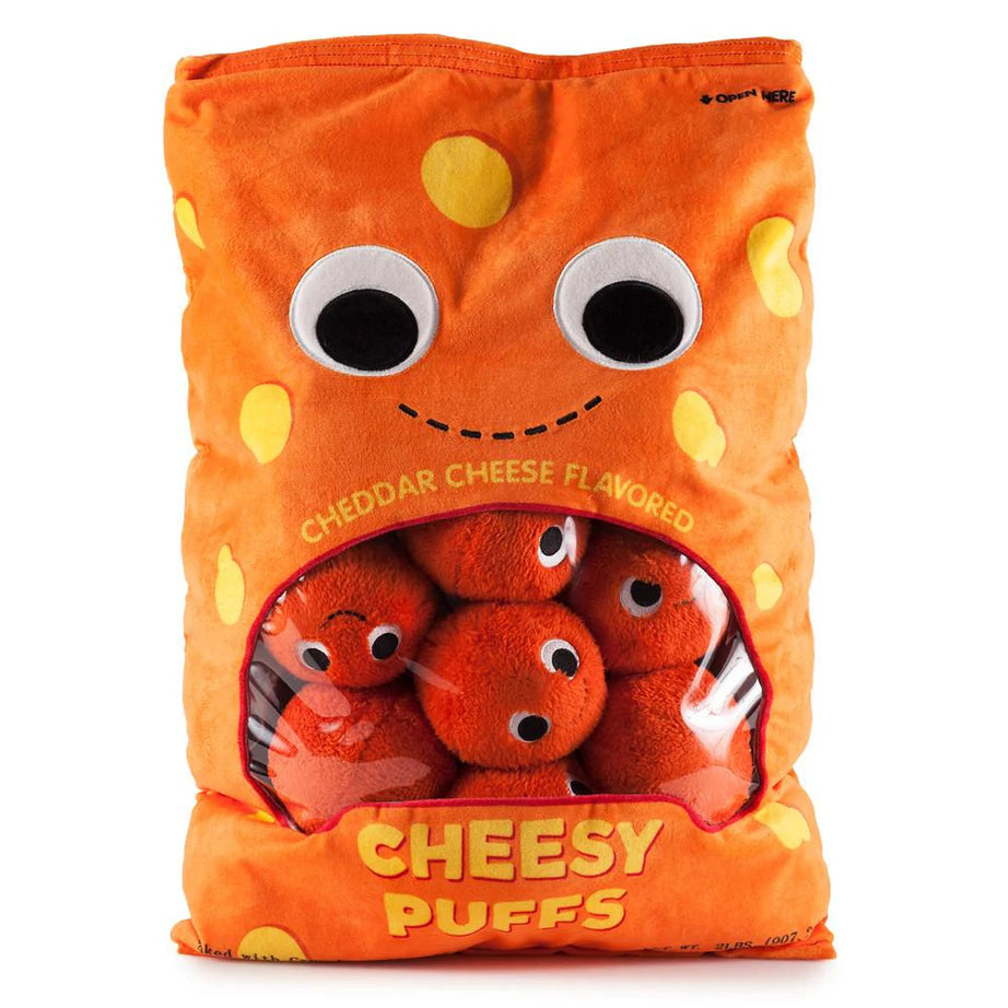 Kidrobot Yummy World Cheesy Puffs XL Plush