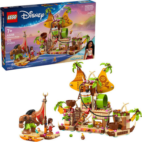 Lego Disney Moana 2 Kakamora Barge 43258