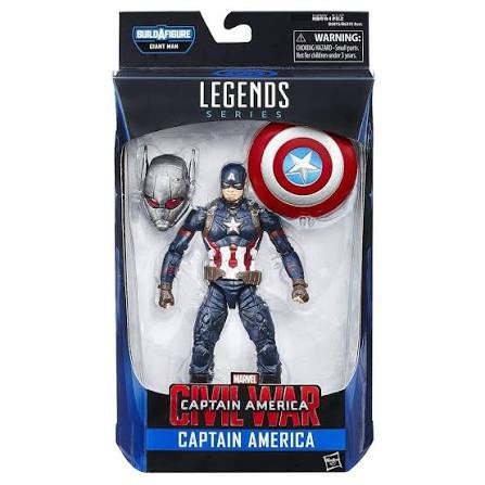 Hasbro Marvel Legends Series Captain America Civil War Captain America BAF Giant Man Action Figure