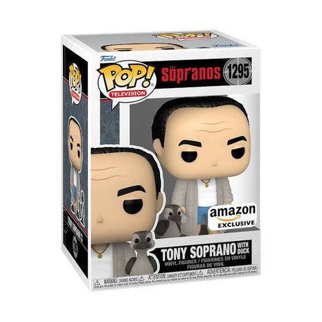 Funko Pop! Television The Sopranos Tony Soprano with Duck Amazon Exclusive #1295