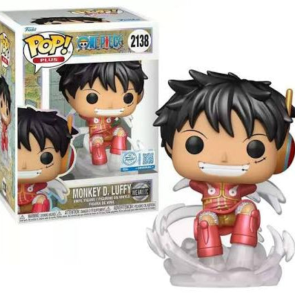 Funko Pop! Plus One Piece Monkey D. Luffy Metallic #2138