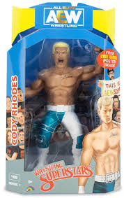 AEW Jazwares Wrestling Superstars Series 1 Cody Rhodes #08 Action Figure