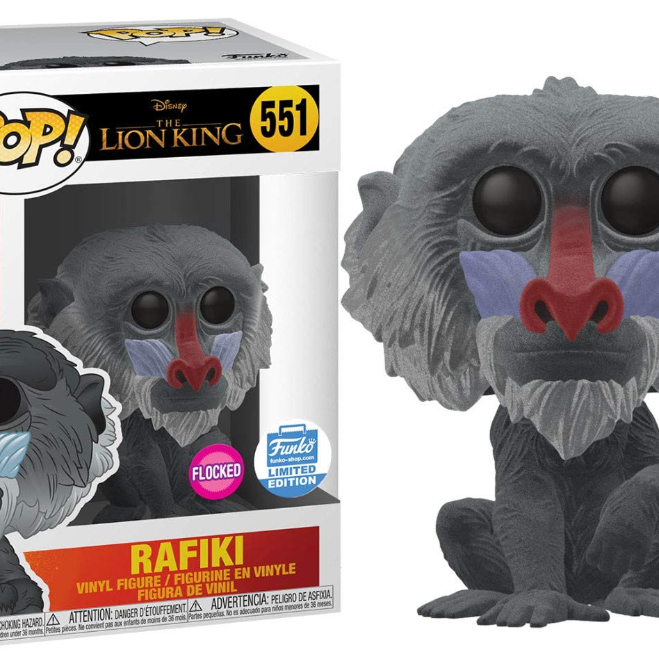 Funko Pop! Disney The Lion King Rafiki Flocked #551