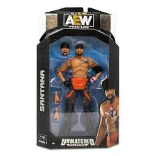 AEW Jazwares Umatched Collection Series 2 Santana #10 Action Figure