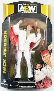 AEW Jazwares Unrivaled Collection Series 1 V.2 Nick Jackson #04 Action Figure