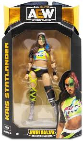 AEW Jazwares Unrivaled Collection Series 8 Kris Statlander #09 Action Figure