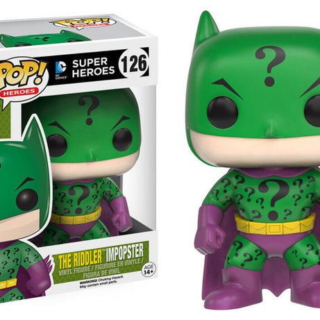 Funko Pop! Heroes The Riddler Imposter #126