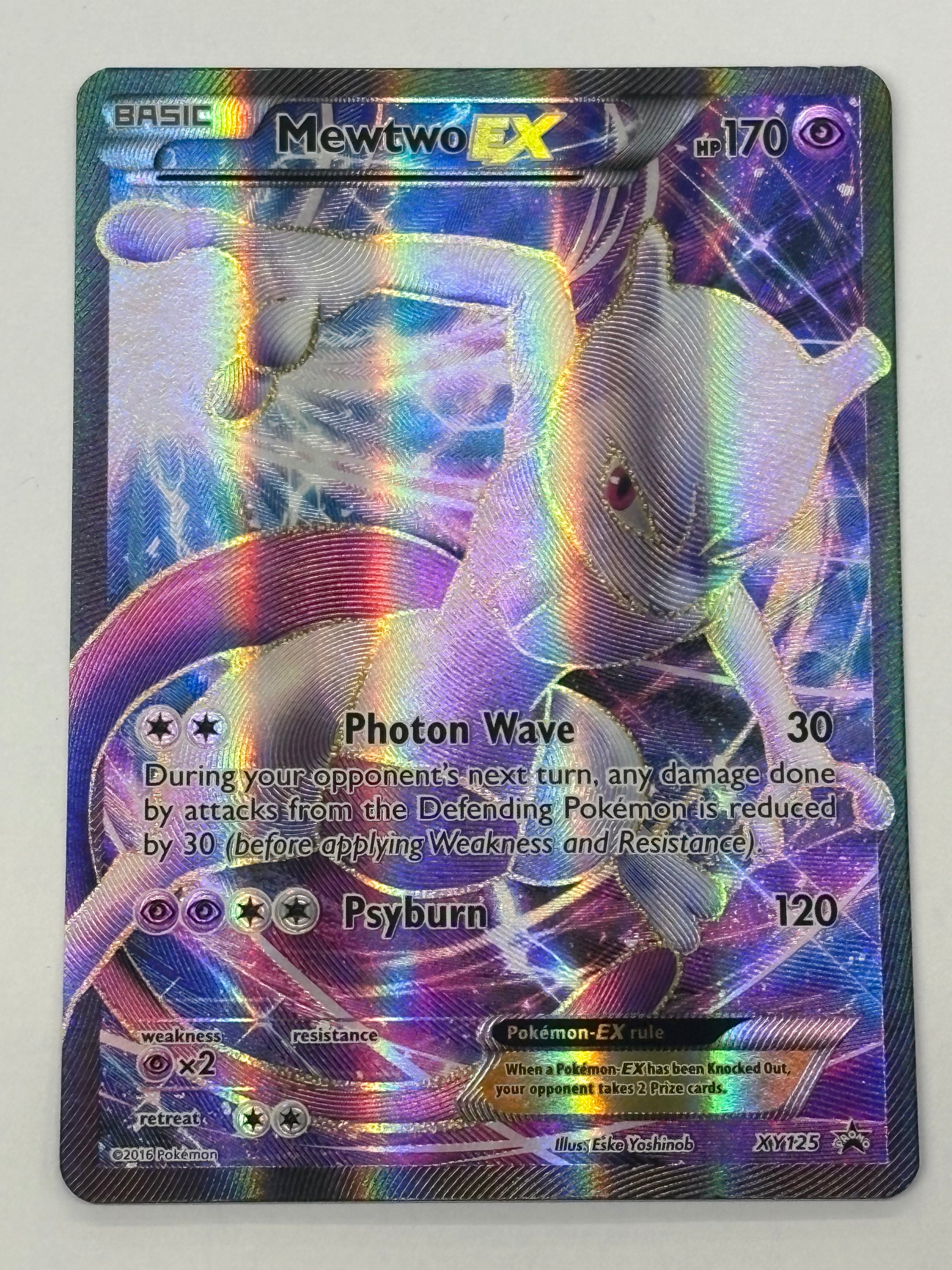 Pokémon TCG - XY Promo Mewtwo EX XY125 NM