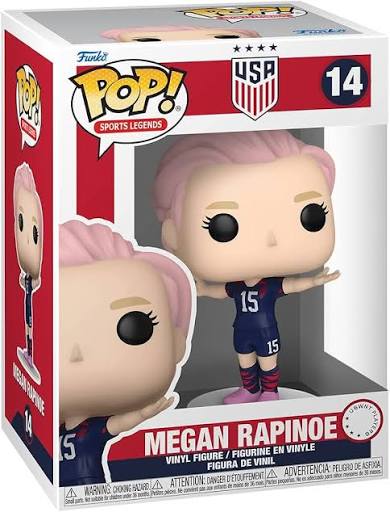 Funko Pop! Sports Legends USA Megan Rapinoe #14
