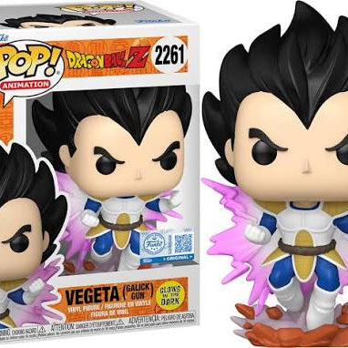 Funko Pop! Animation Dragon Ball Z Vegeta (Galick Gun) GITD #2261