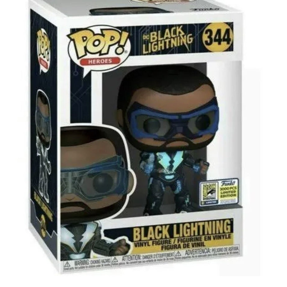 Funko Pop! Heroes DC Black Lightning 2020 SDCC 3000 PCS LE #344