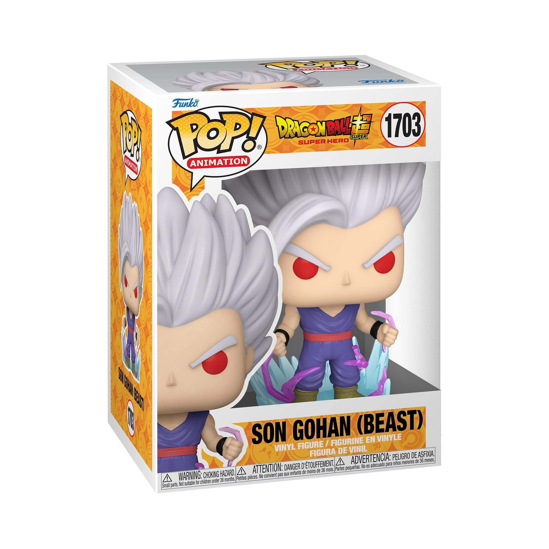 Funko Pop! Animation Dragon Ball Super Hero Son Gohan (Beast) #1703