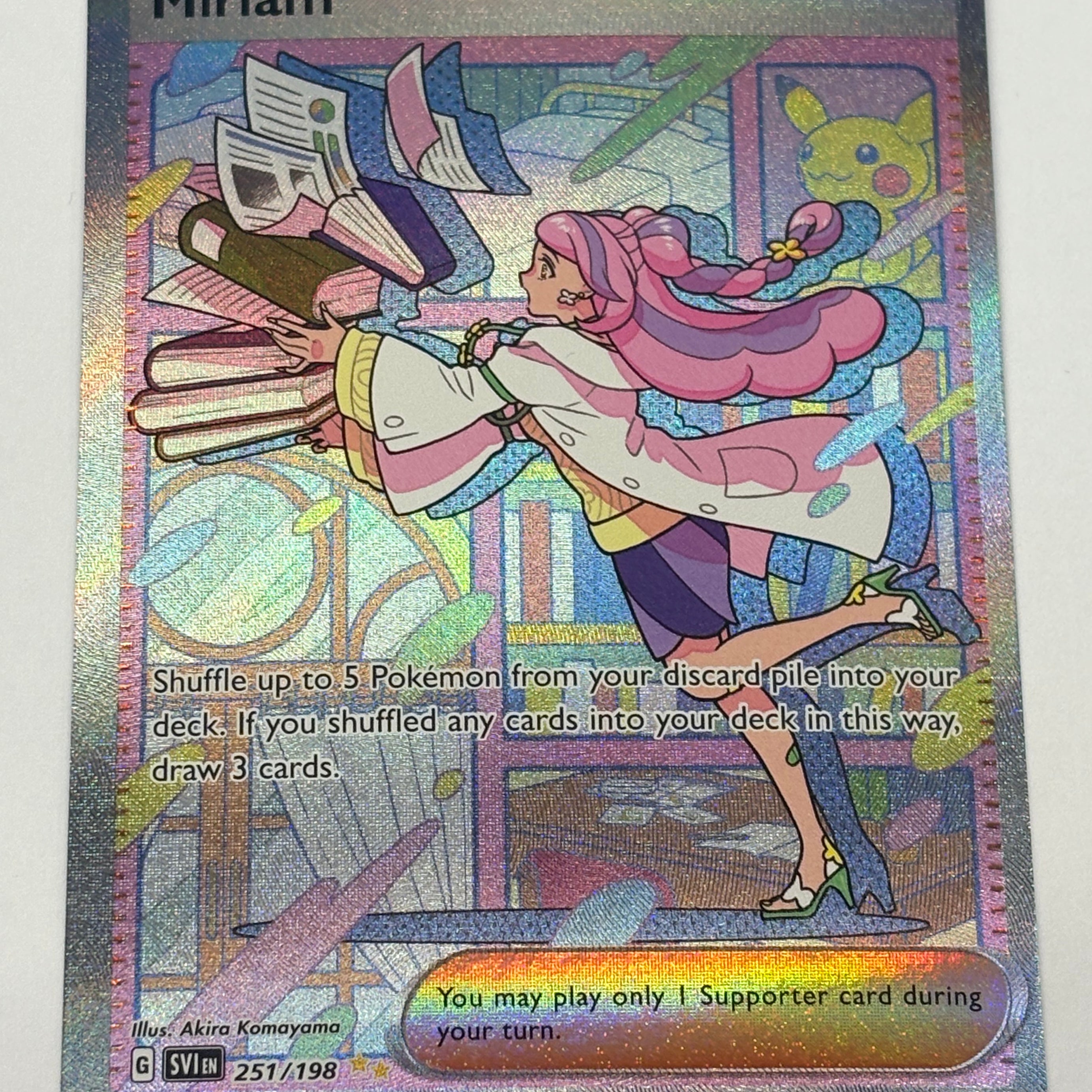 Pokémon TCG - Scarlet & Violet Miriam 251/198 NM