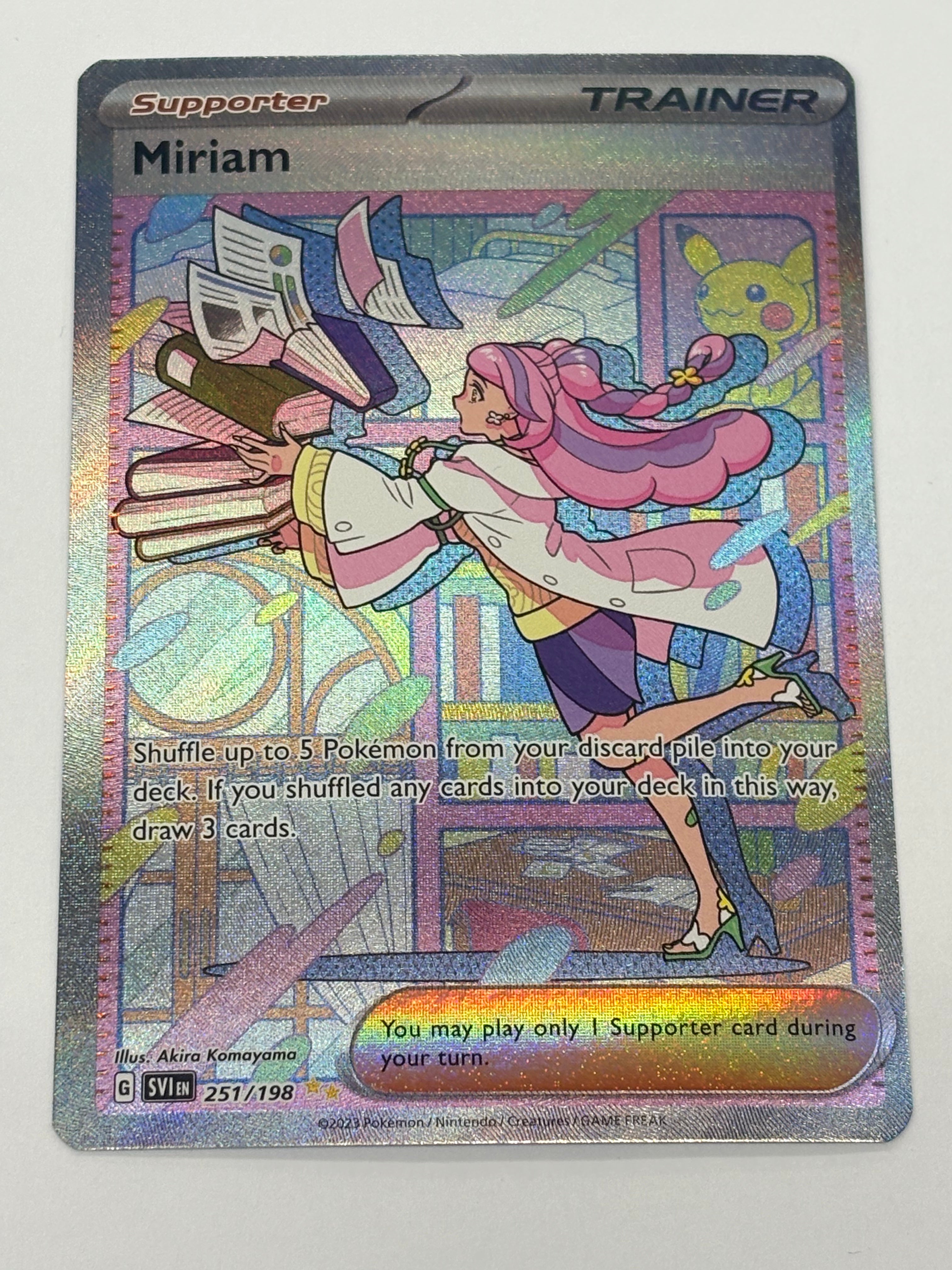 Pokémon TCG - Scarlet & Violet Miriam 251/198 NM