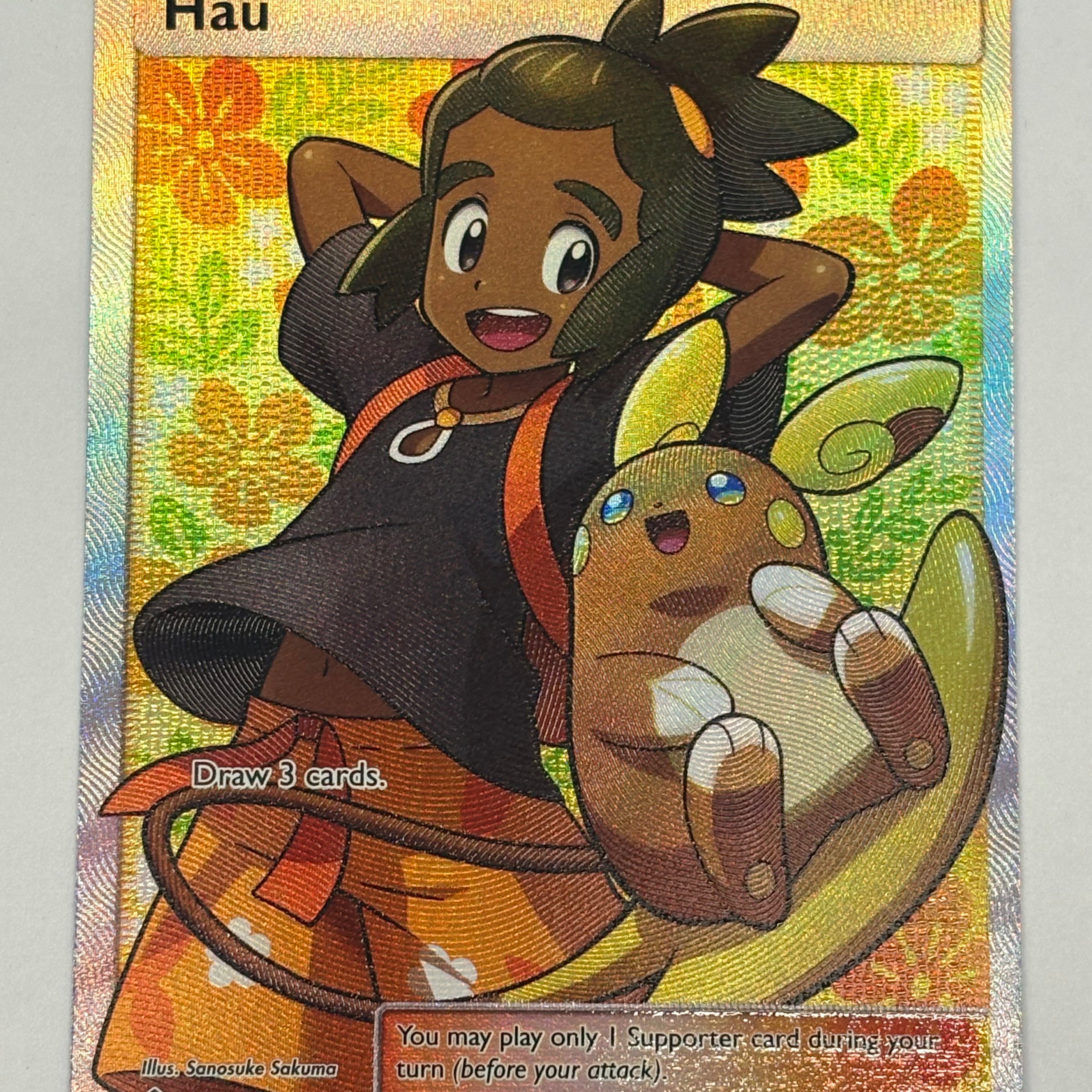 Pokémon TCG - Guardians Rising Hau 144/145 NM