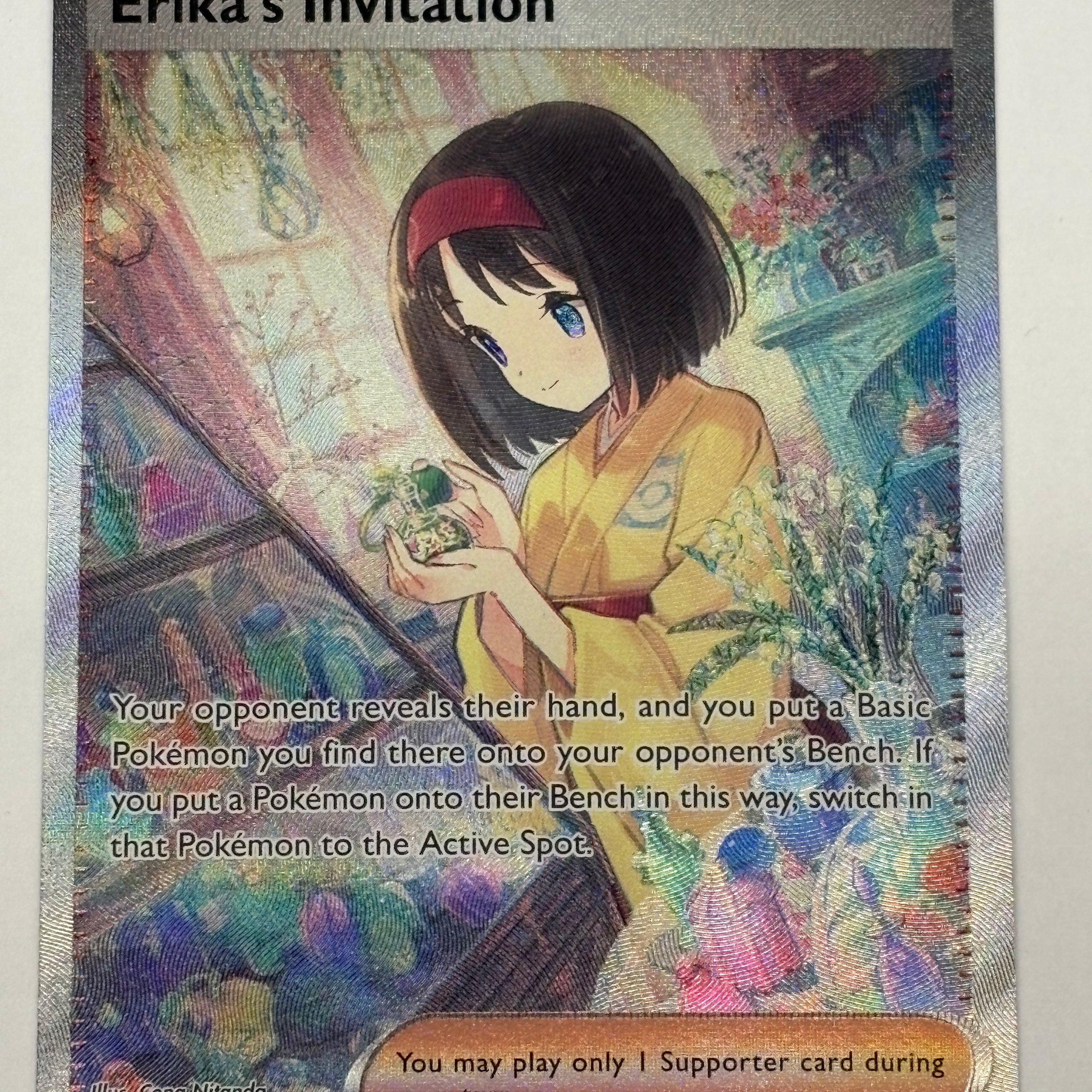 Pokémon TCG - 151 Erika’s Invitation 203/165 NM