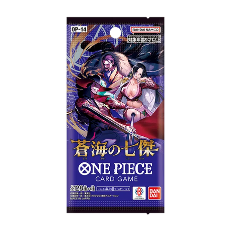 One Piece TCG - Japanese The Azure Sea’s Seven OP-14 Booster Pack