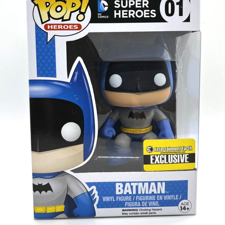 Funko Pop! Heroes Batman (Blue) EE Exclusive #01