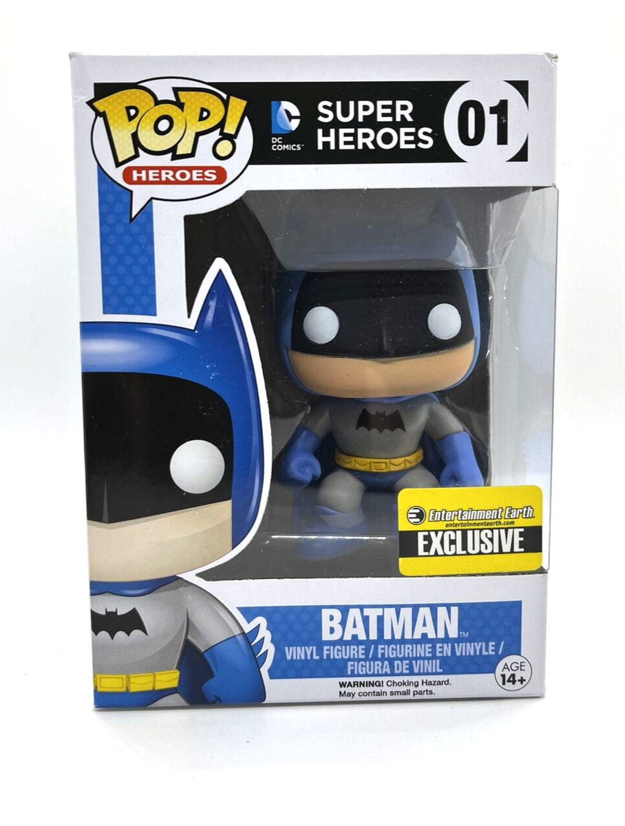 Funko Pop! Heroes Batman (Blue) EE Exclusive #01