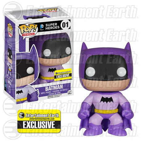 Funko Pop! Heroes Batman (Purple) EE Exclusive #01