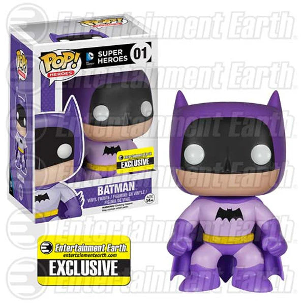 Funko Pop! Heroes Batman (Purple) EE Exclusive #01