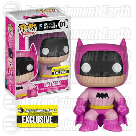 Funko Pop! Heroes Batman (Pink) EE Exclusive #01