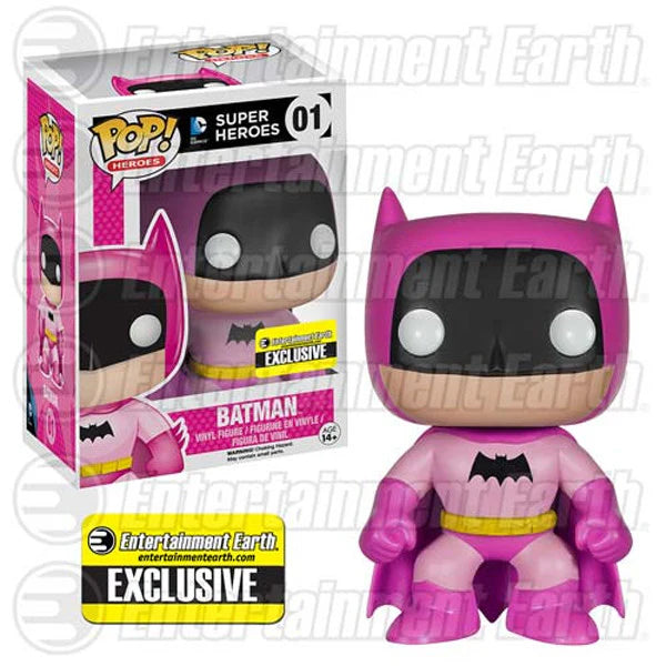 Funko Pop! Heroes Batman (Pink) EE Exclusive #01