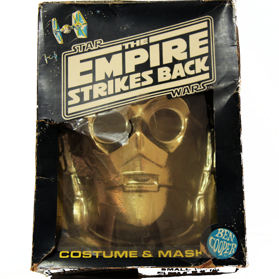 Ben Cooper Star Wars The Empire Strikes Back Costume & Mask Golden Robot C-3PO (Large 12-14)