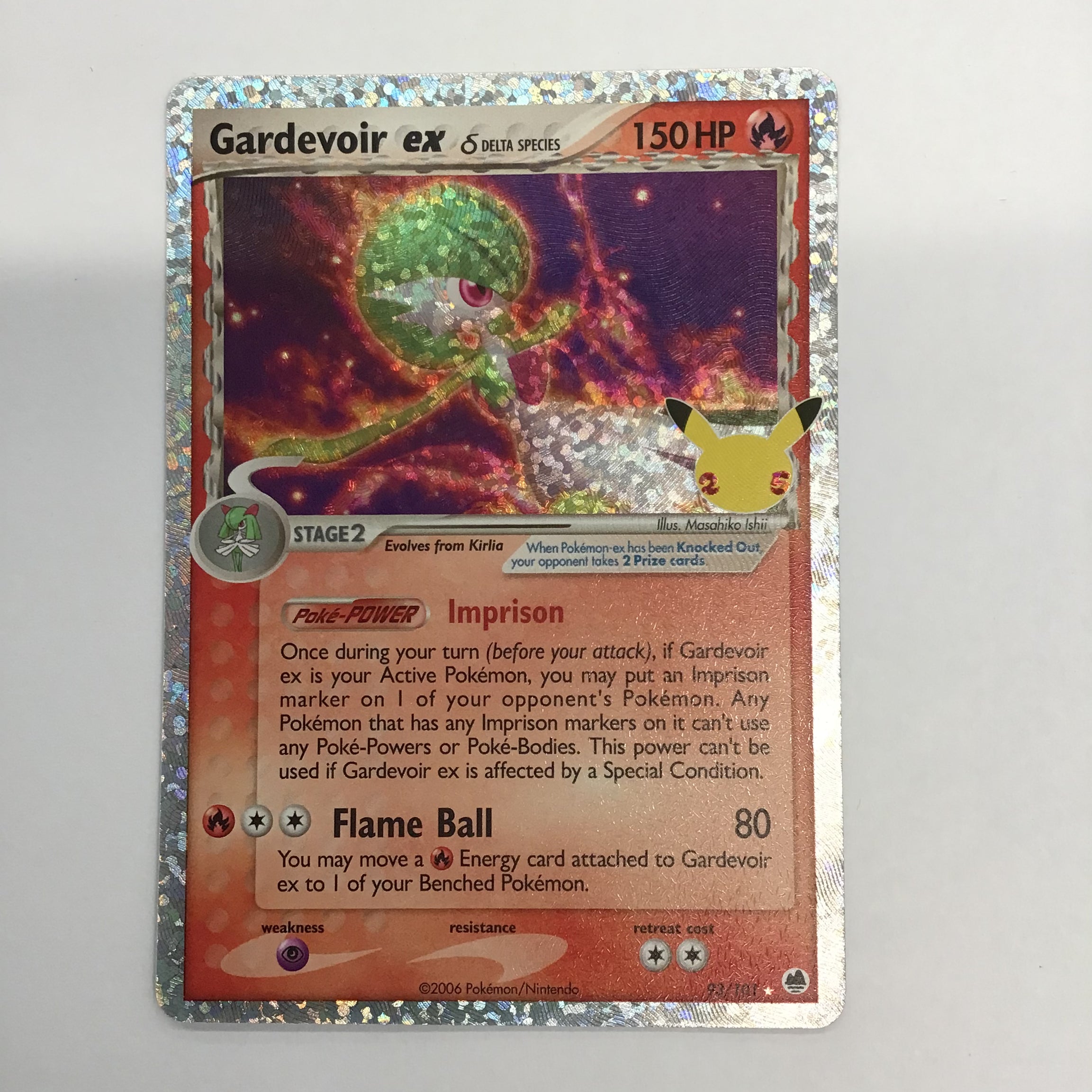 Pokémon TCG - Celebrations Gardevoir ex 93/101 NM