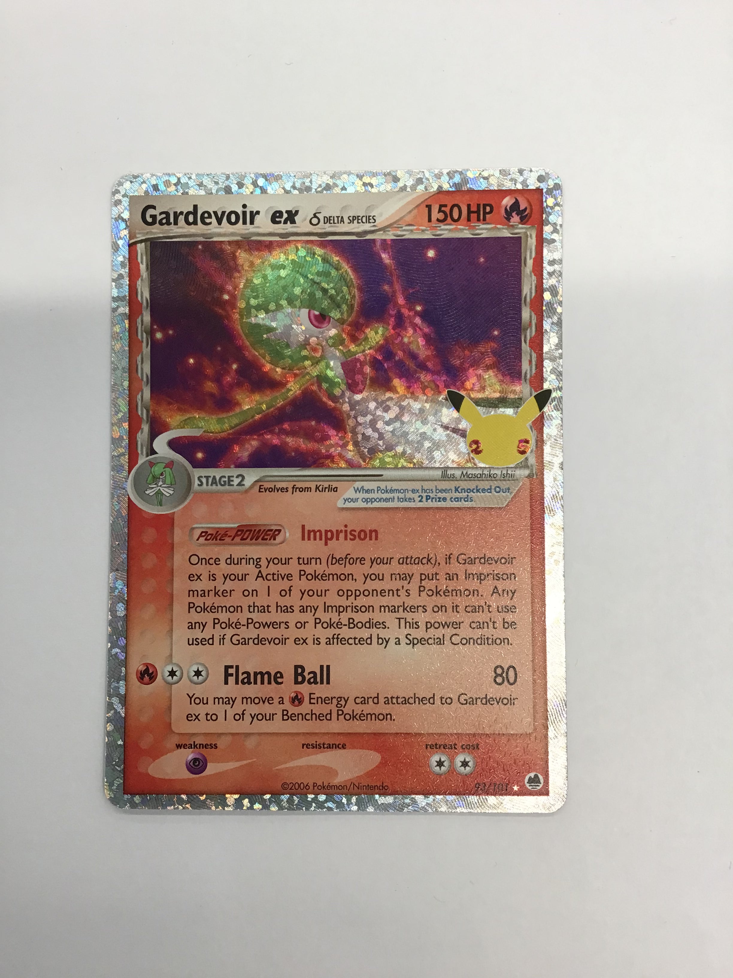 Pokémon TCG - Celebrations Gardevoir ex 93/101 NM