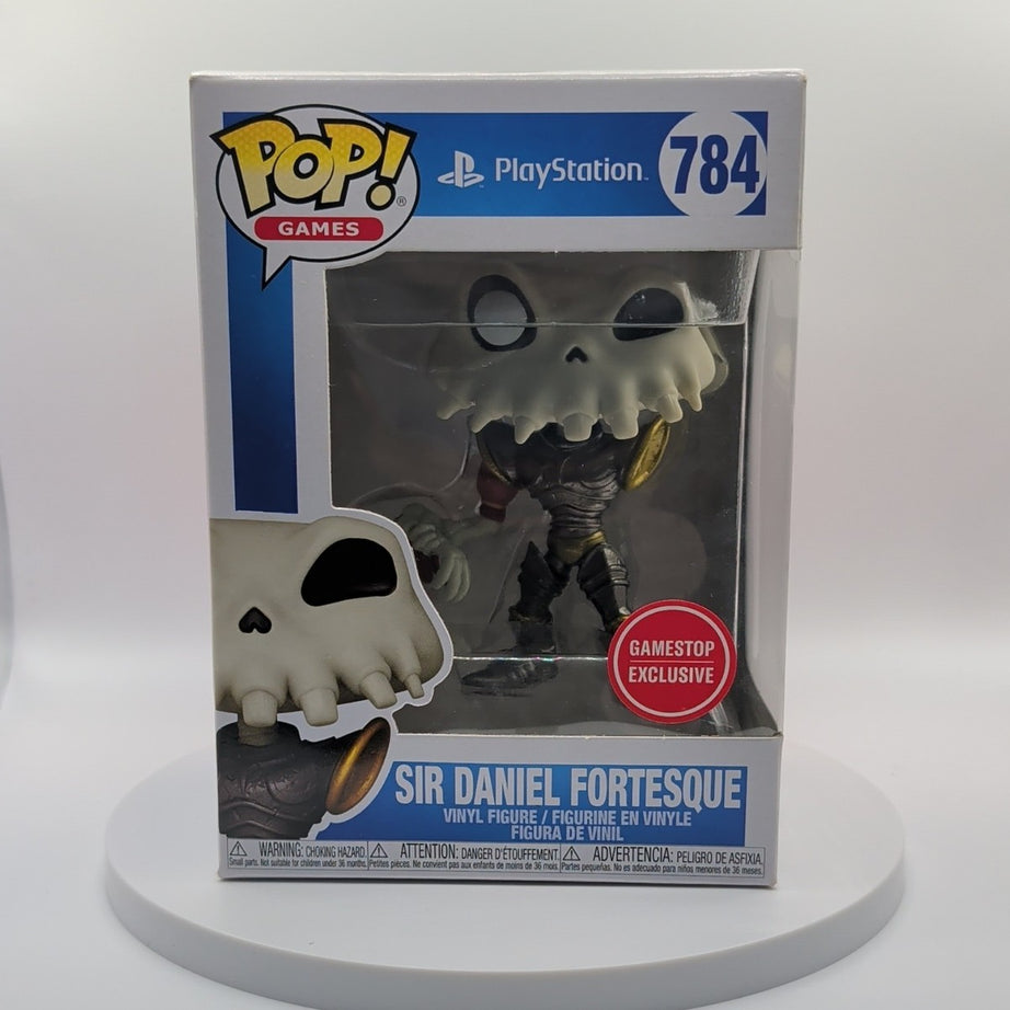 Funko Pop! Games PlayStation Sir Daniel Fortesque GameStop Exclusive Figure #784