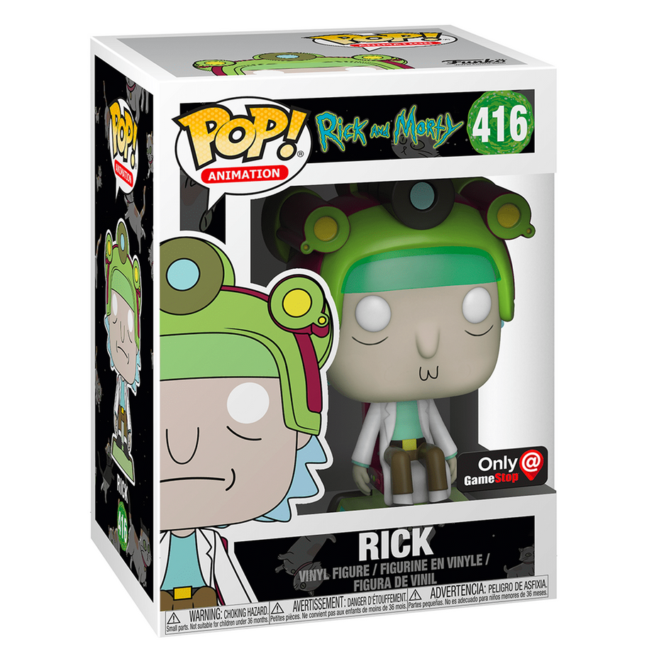 Funko Pop! Animation Rick and Morty Rick GameStop Exclusive Figure #416