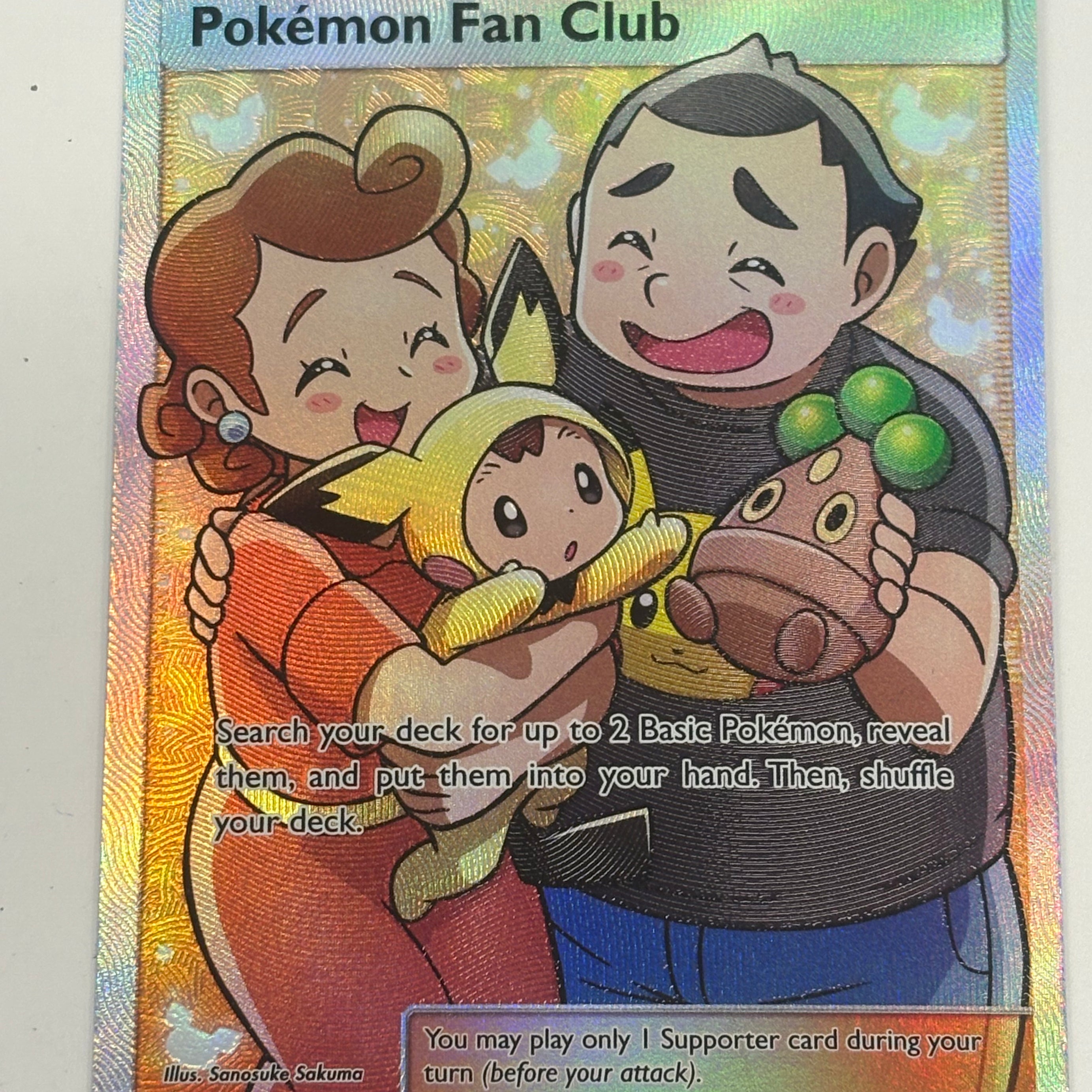 Pokémon TCG - Ultra Prism Pokemon Fan Club 155/156 NM