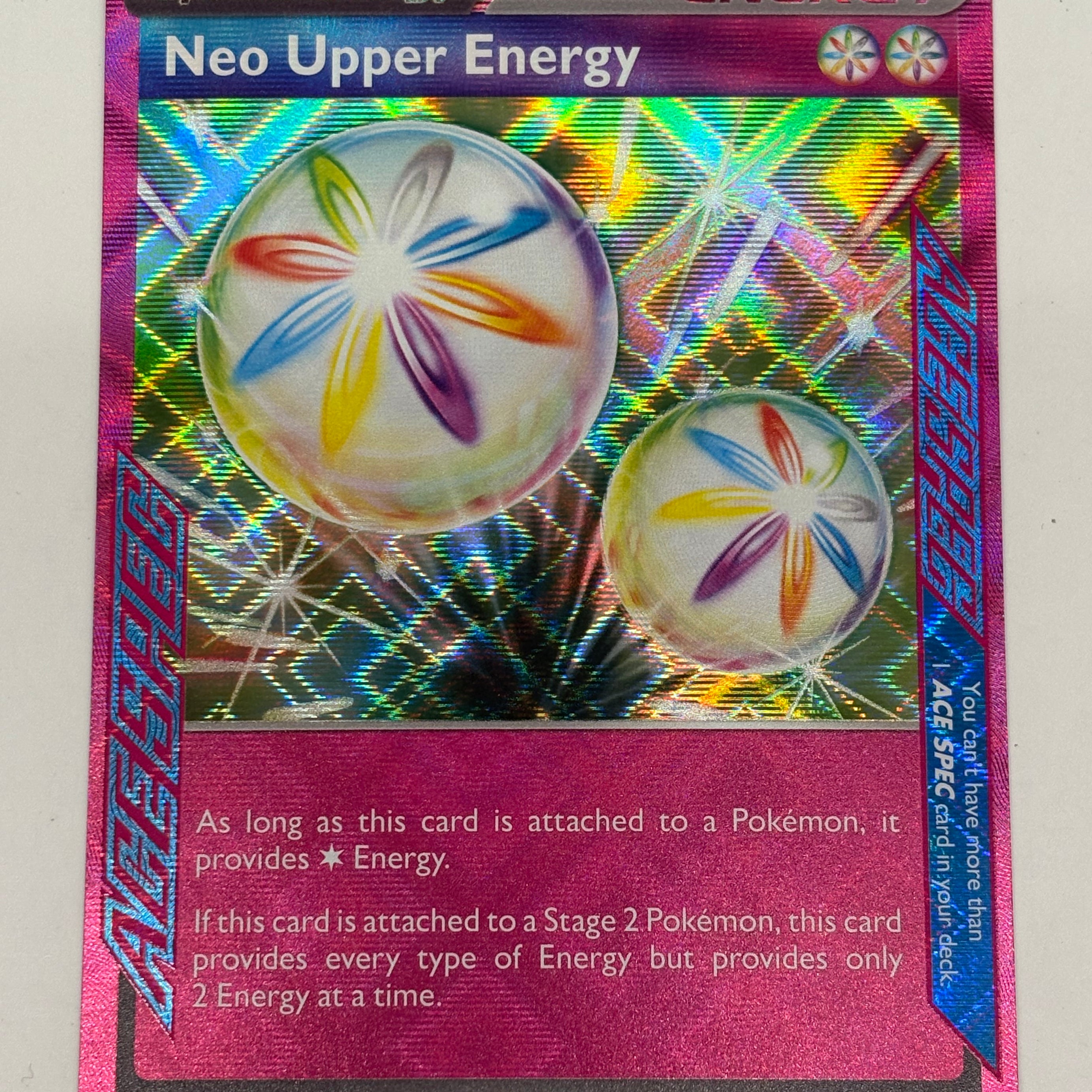 Pokémon TCG - Temporal Forces Neo Upper Energy 162/162 NM