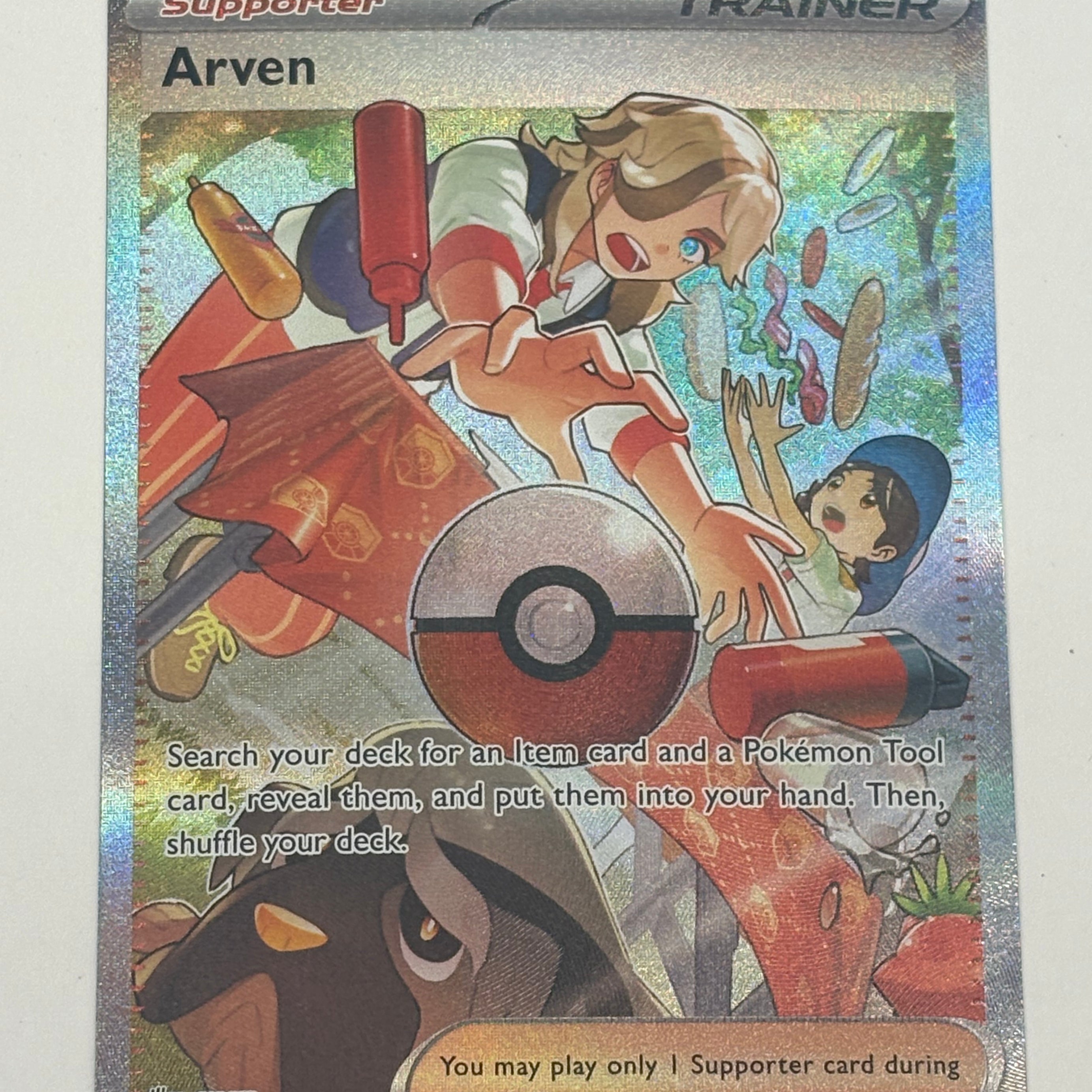 Pokémon TCG - Paldean Fates Arven 235/091 NM